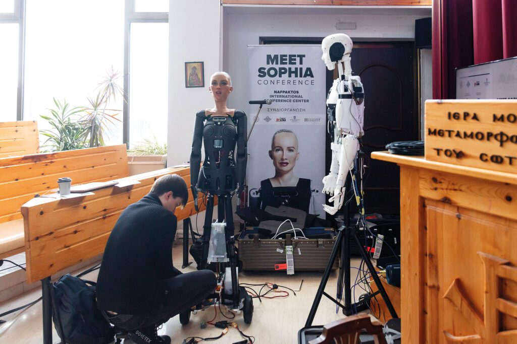 Το διάσημο ρομπότ “Sophia”