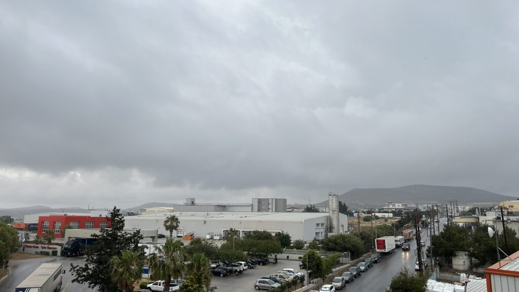 καιρός βροχή