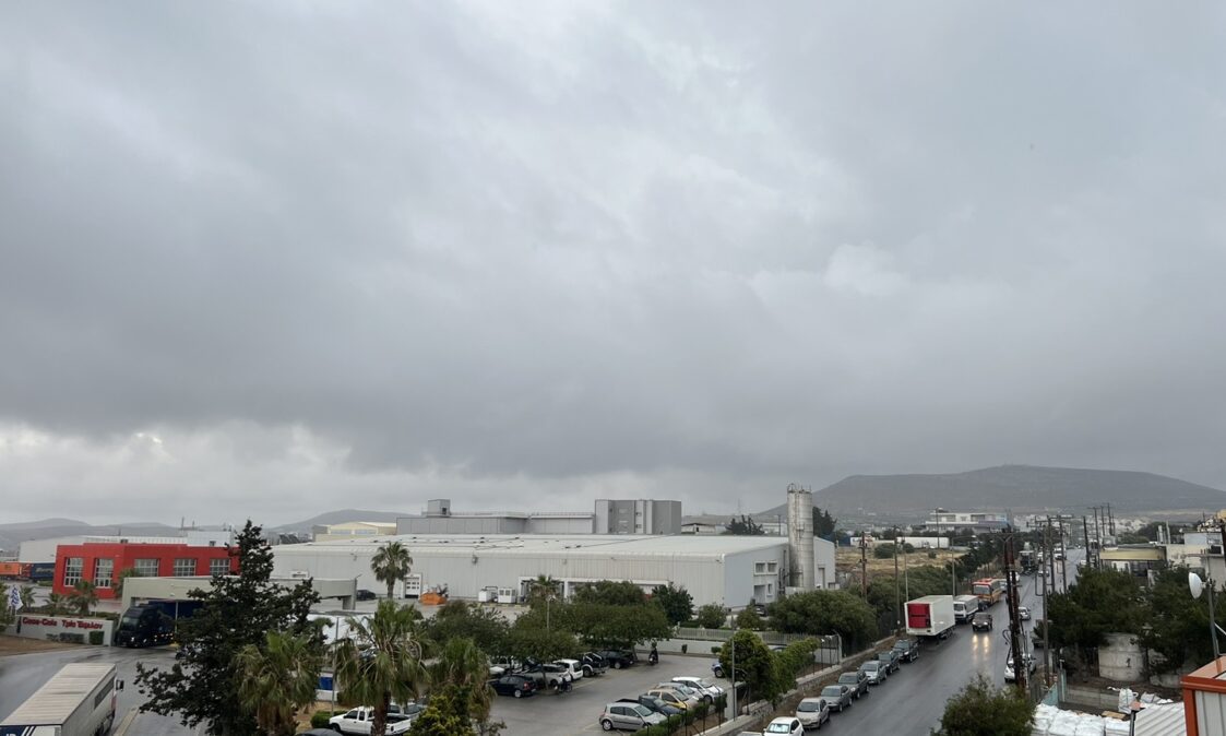 καιρός βροχή