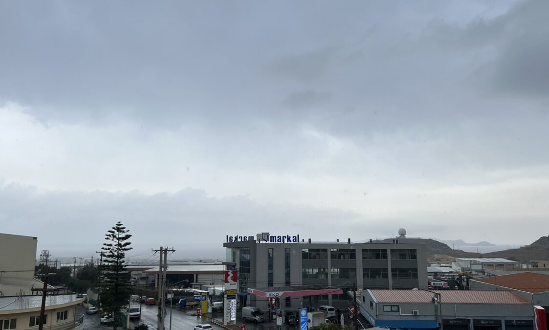 καιρός βροχή
