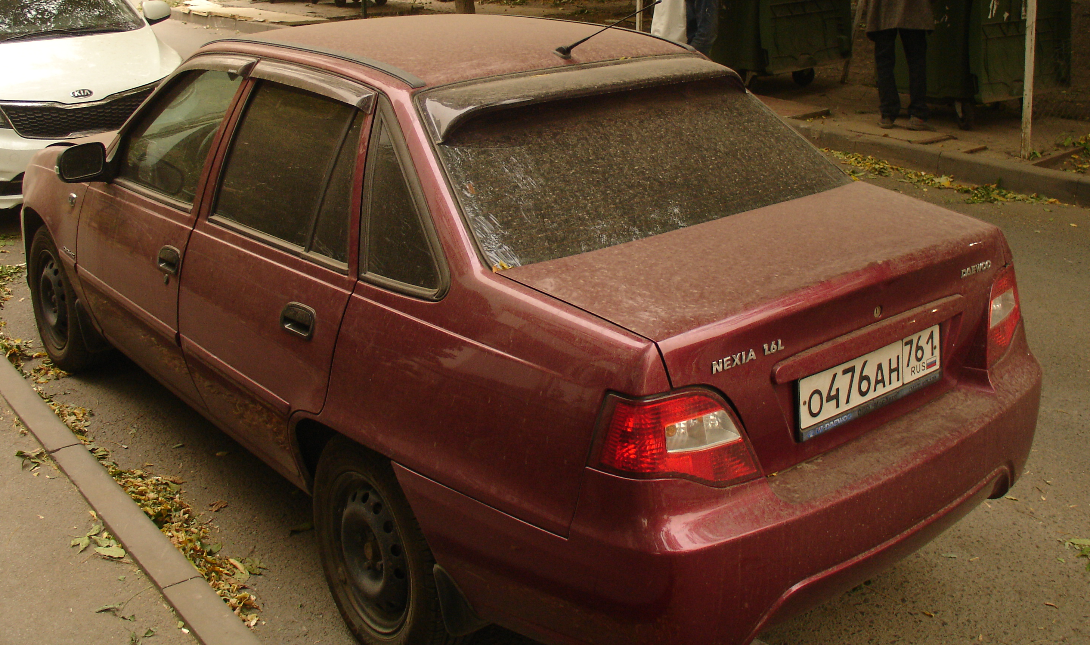 Αυτοκίνητο αφρικανική σκόνη