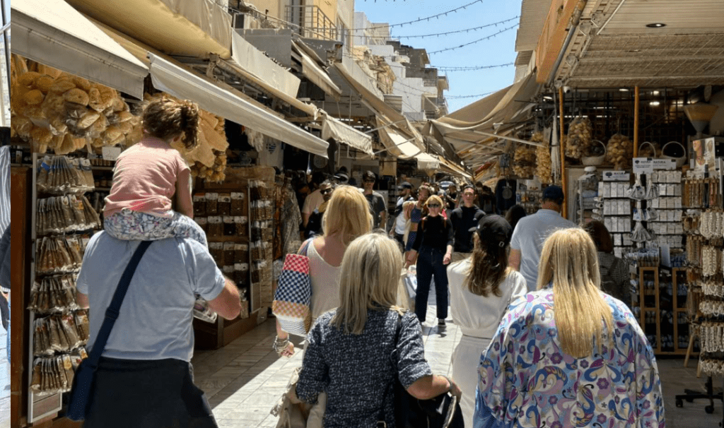 αγορά κέντρο ηράκλειο κόσμος