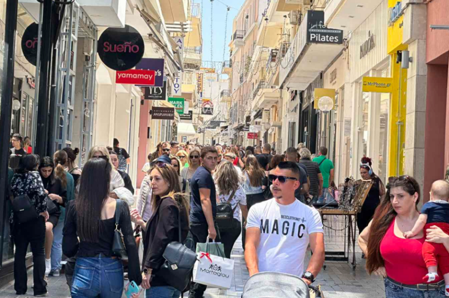 αγορά κέντρο ηράκλειο κόσμος