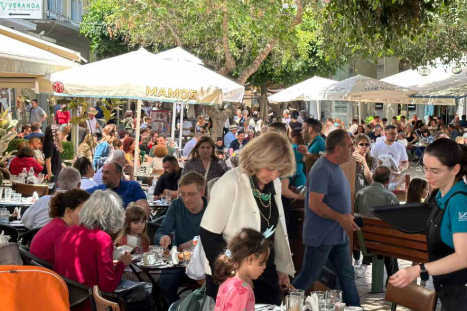 αγορά κέντρο ηράκλειο κόσμος