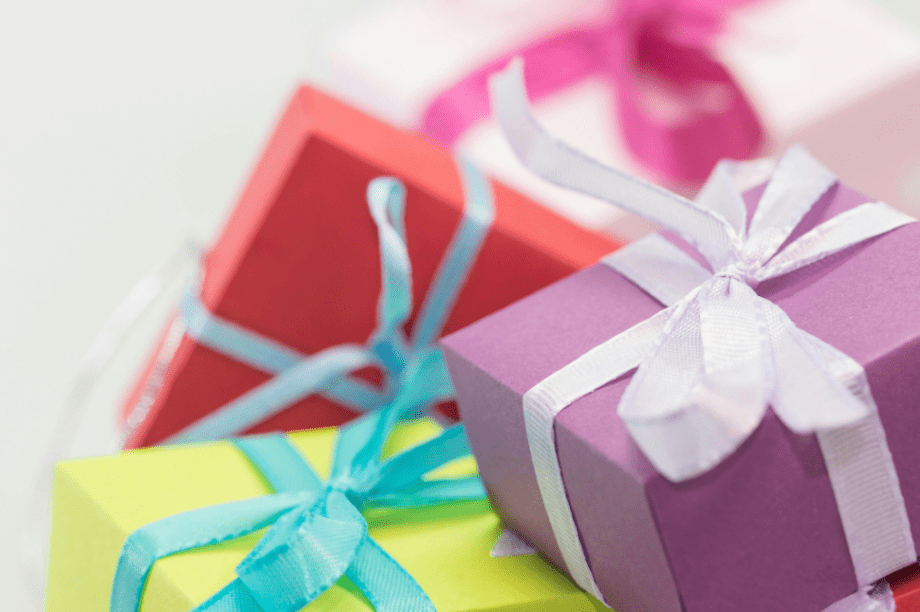 δώρα δώρο γιορτή κουτιά