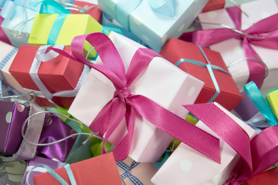 δώρα δώρο γιορτή κουτιά