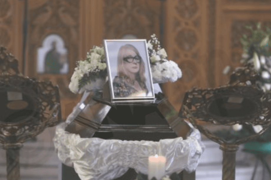 κηδεία της ηθοποιού Άννας Παναγιωτοπούλου
