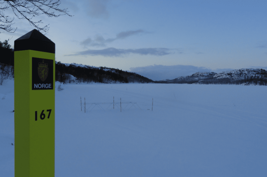 Νορβηγία σύνορα