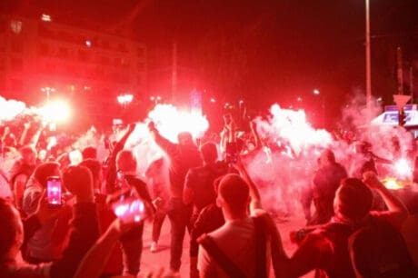 Ολυμπιακός πάρτι
