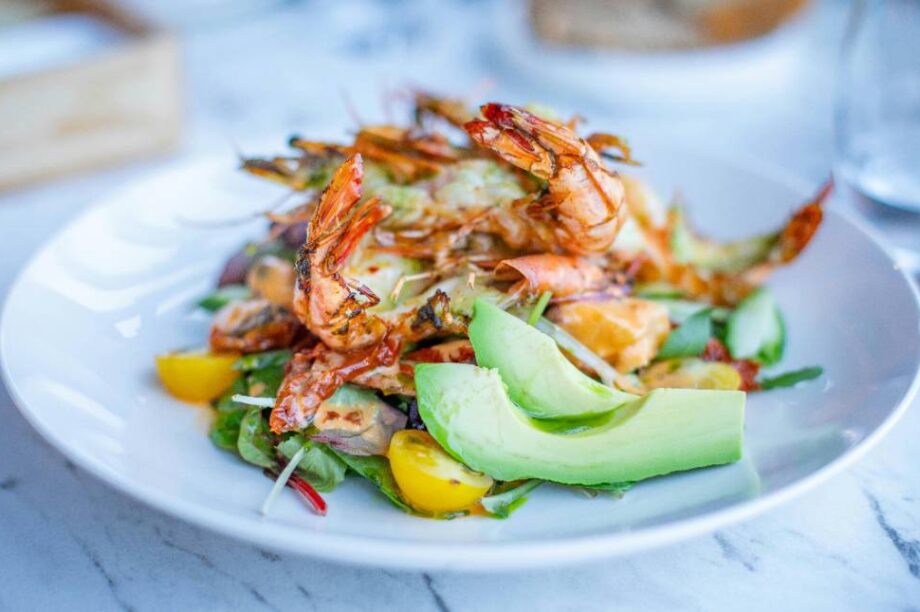 Σαλάτα γαρίδες