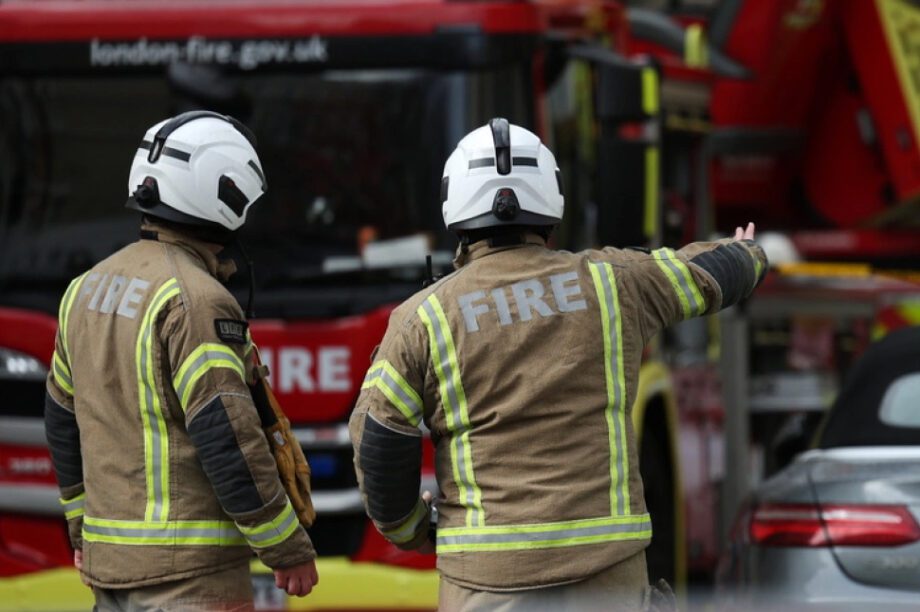 Βρετανία πυροσβεστική