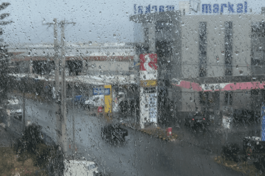 καιρός βροχή