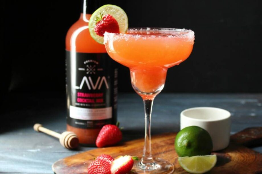 strawberry mocktail