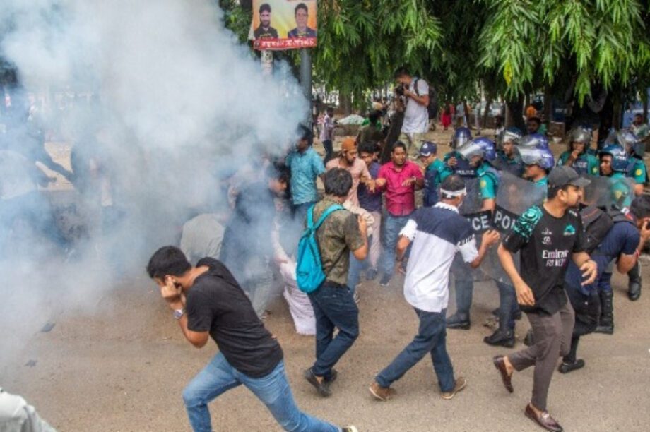 Μπαγκλαντές διαδηλώσεις