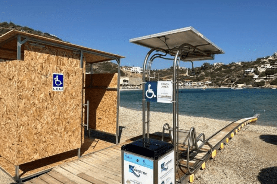 παραλία της Λυγαριάς