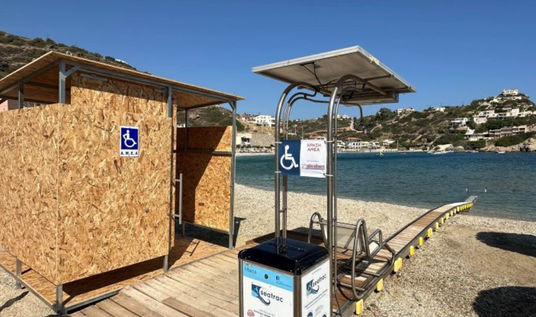 παραλία της Λυγαριάς