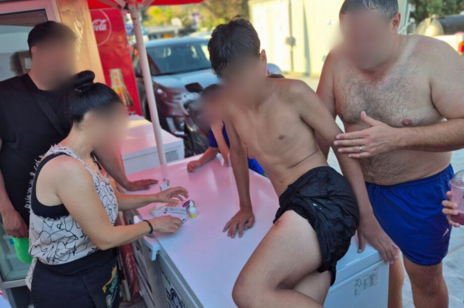 Χελώνα δάγκωσε παιδί στο πόδι