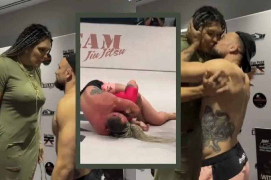 Χαμός σε μεικτό αγώνα Jiu Jitsu