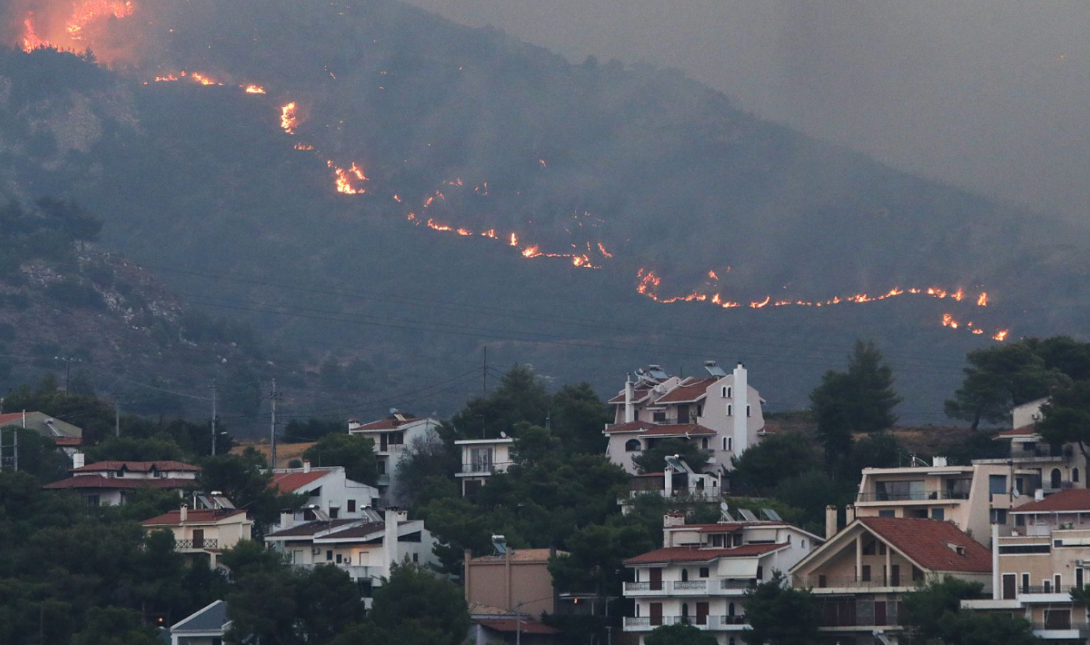 φωτιά Αττική