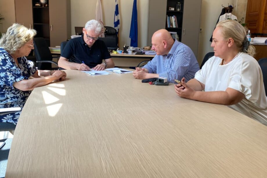 Δήμος Ηρακλείου: Υπεγράφη η σύμβαση με τον Ιατρό Εργασίας