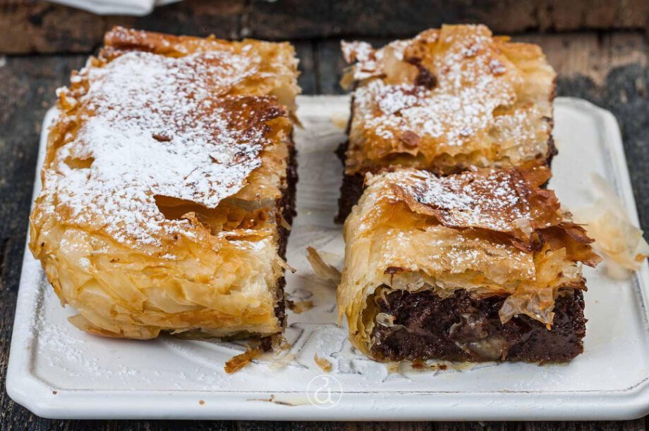 μπουγάτσα σοκολάτας