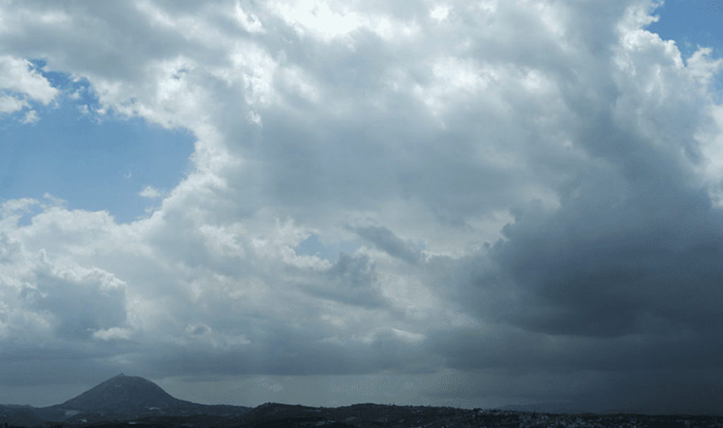 καιρός βροχή ηράκλειο