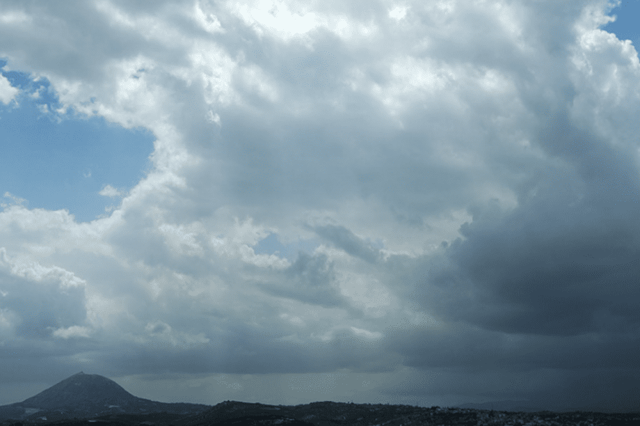 καιρός βροχή ηράκλειο