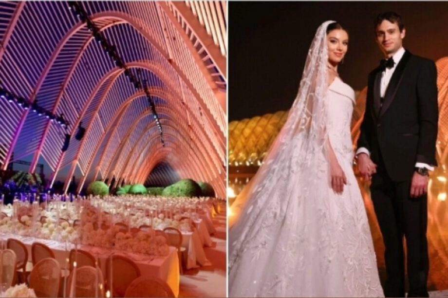 Γάμος εκατομμυρίων στο ΟΑΚΑ: Παντρεύτηκε στην Ελλάδα η Μις Λίβανος