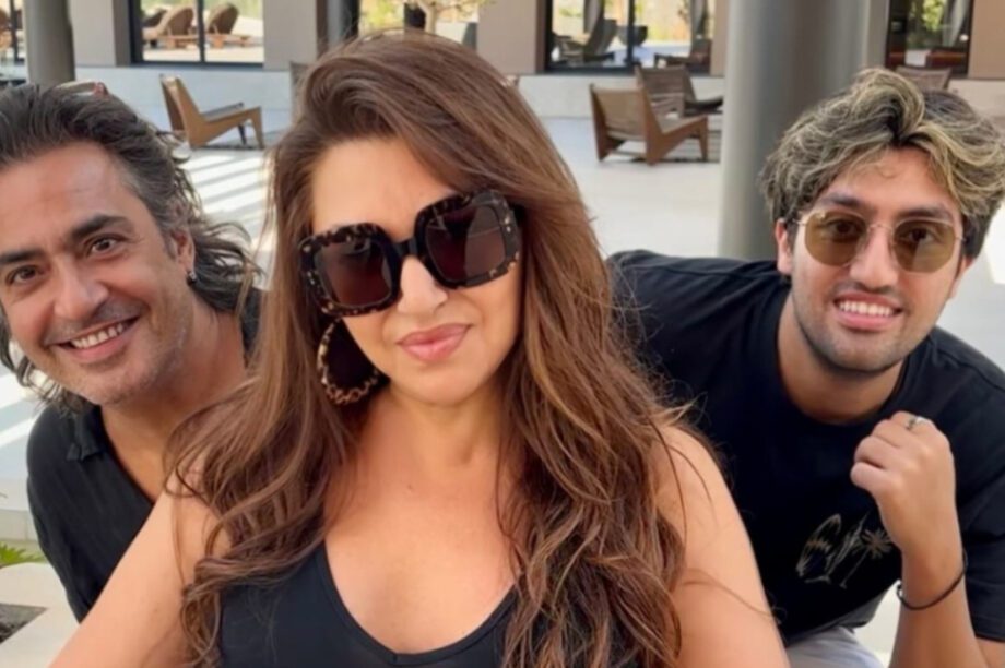 Καίτη Γαρμπή: Η φωτογραφία με την οικογένειά της από την Κρήτη