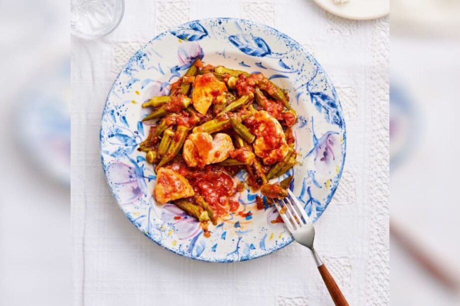 κοτόπουλο με μπάμιες