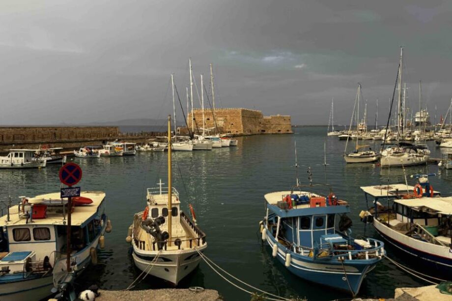 Κρήτη καιρός λιμάνι Κούλε