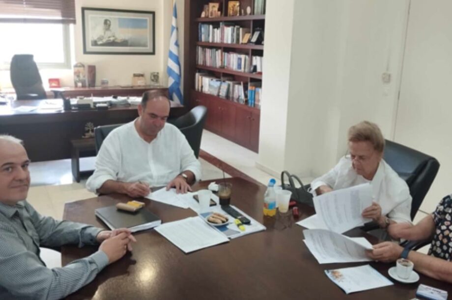 Μνημόνιο συνεργασίας ανάμεσα στο Δήμο Αρχανών - Αστερουσιών και την αλληλεγγύη Ηρακλείου