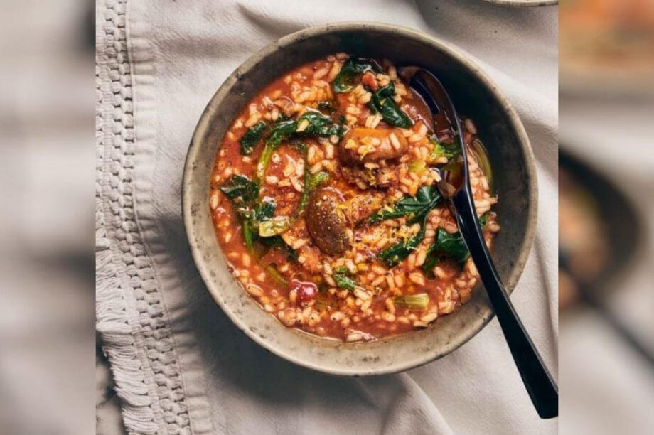 σπανακόρυζο