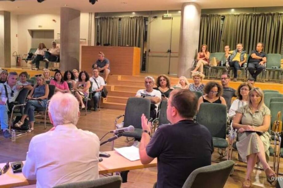 Δήμος Ηρακλείου: Συναντήσεις εργασίας με τους διευθυντές όλων των σχολείων