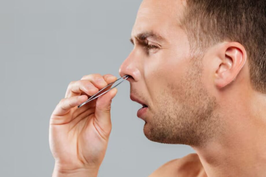 τρίχες μύτη - βουλωμένη