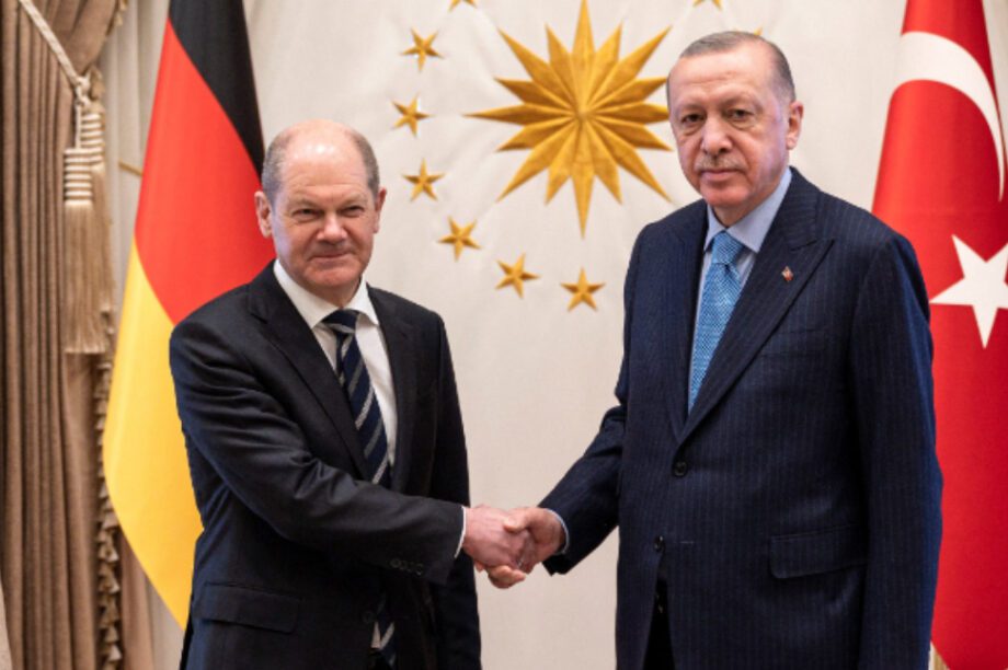 Ερντογάν Σολτς συνάντηση