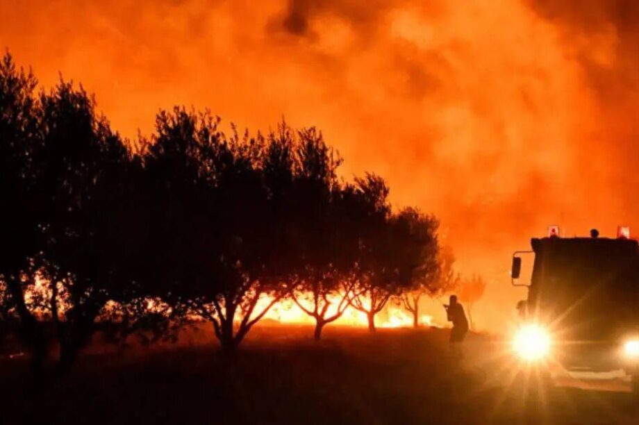 φωτιά κορινθία