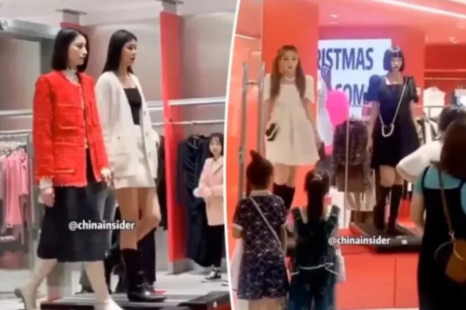 κατάστημα ρούχων Κίνα κούκλες