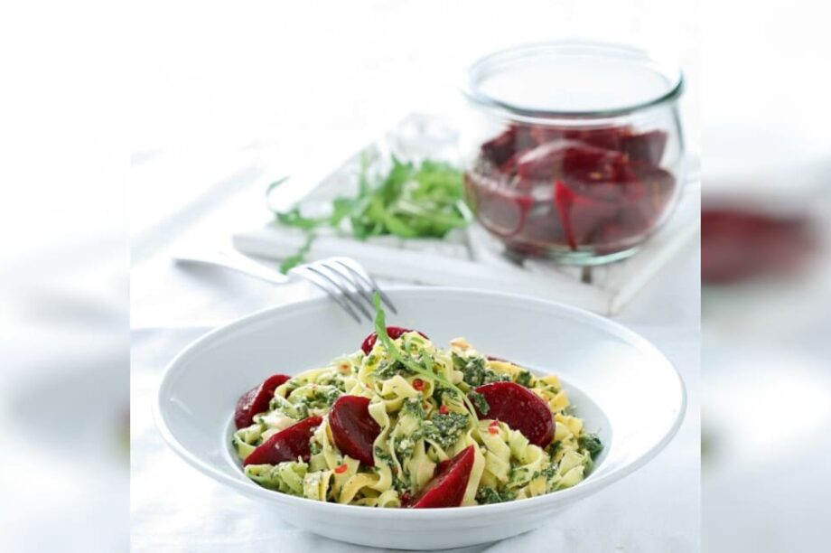 μακαρονάδα παντζάρια