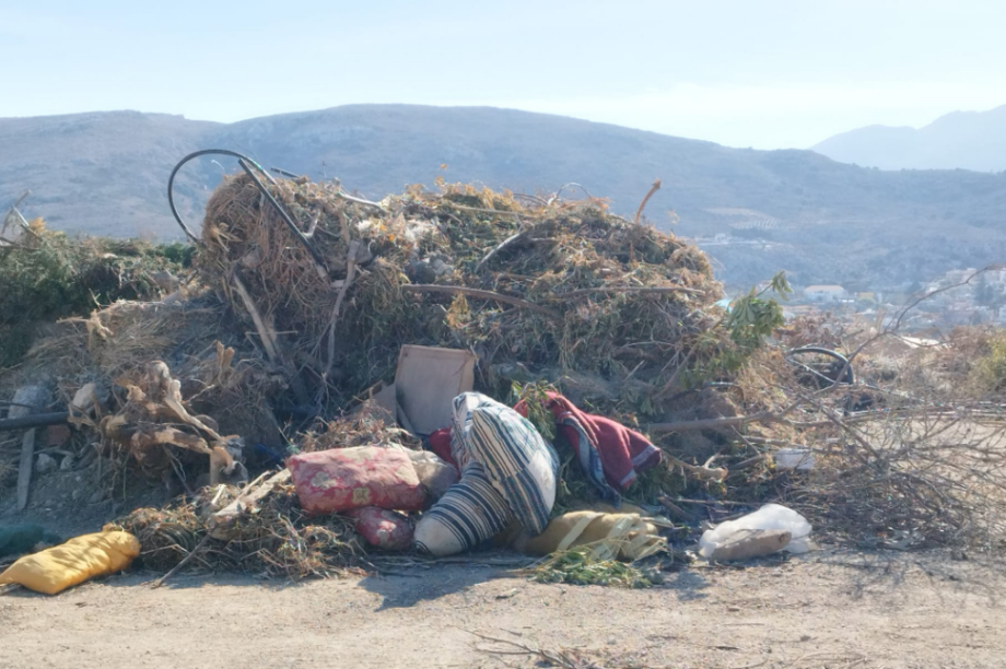σκουπίδια αθλητικός χώρος Χανιά