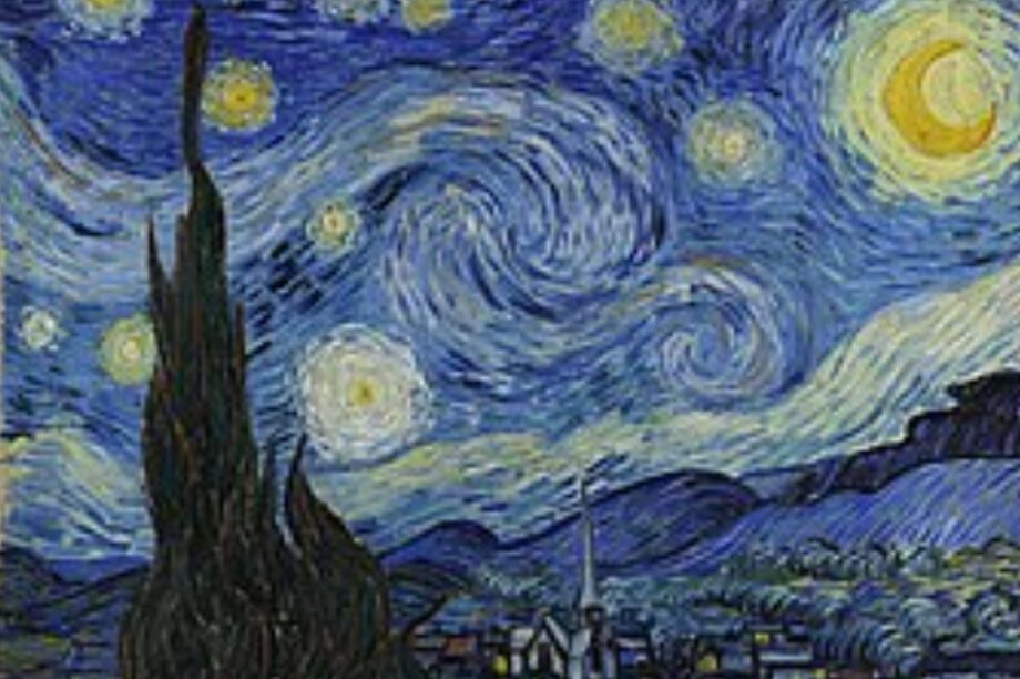 πινακας έναστρη νυχτα