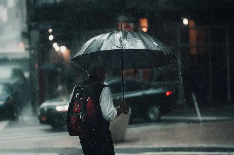 βροχή καιρός