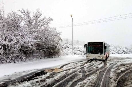 χιόνια