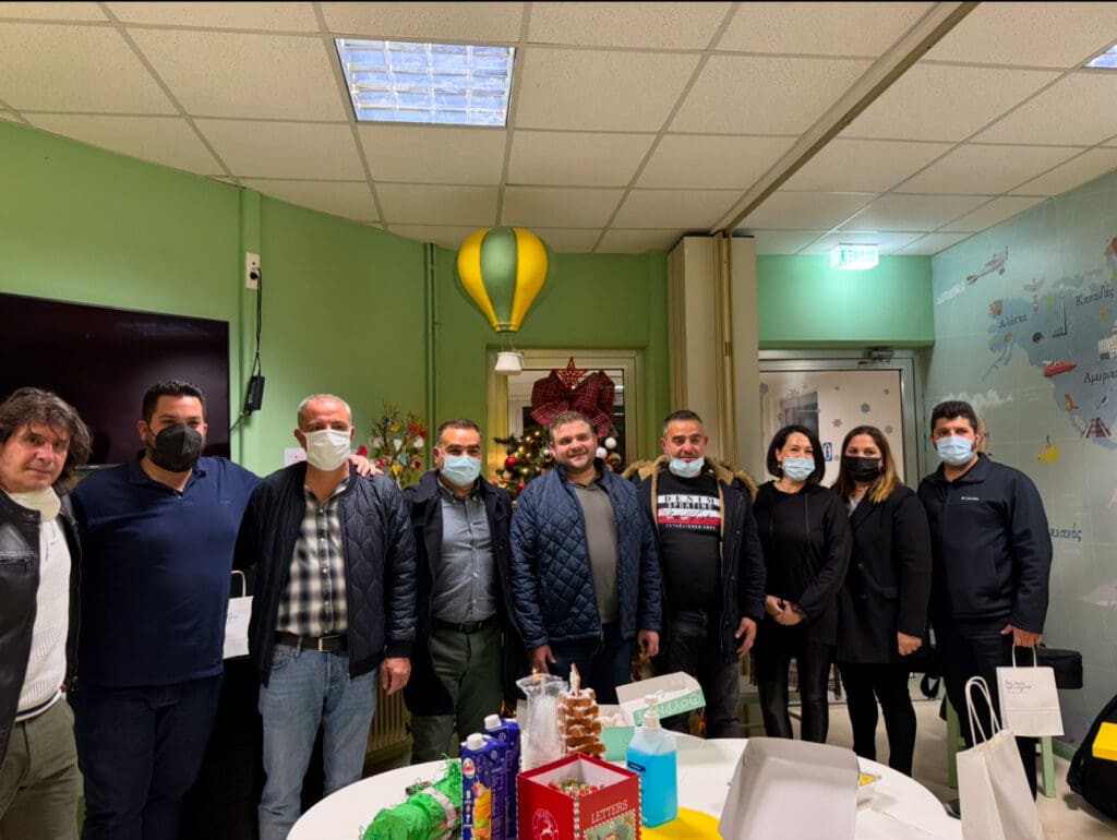 Ο Γρηγόρης Σαμόλης συμμετείχε στην εκδήλωση των Λιμενικών στο ΠΑΓΝΗ.