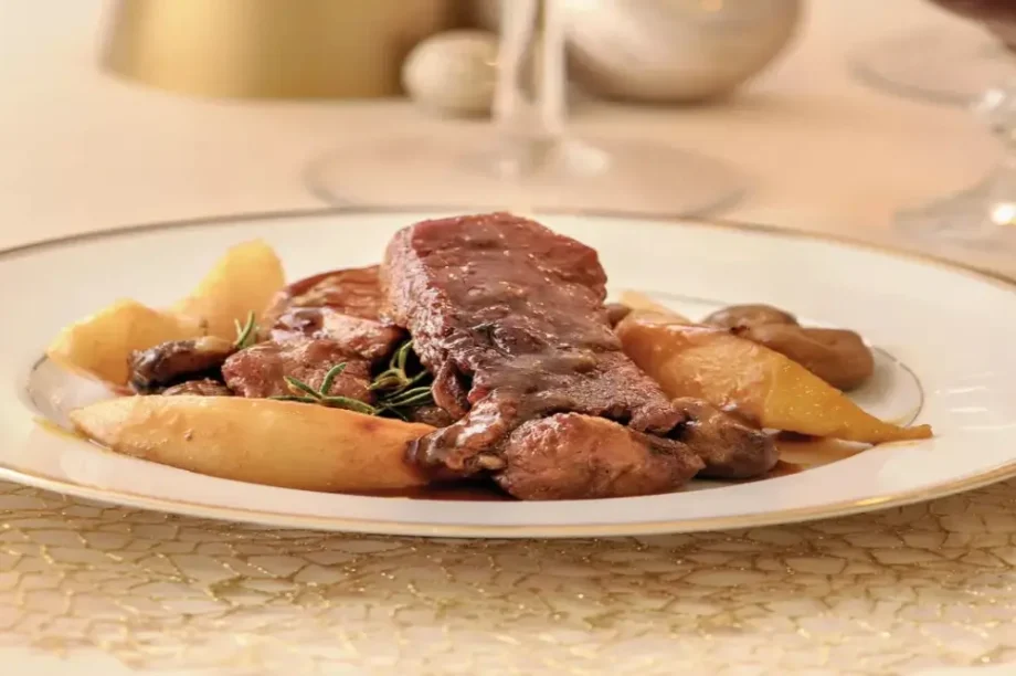 Αγριογούρουνο φαγητό πιάτο