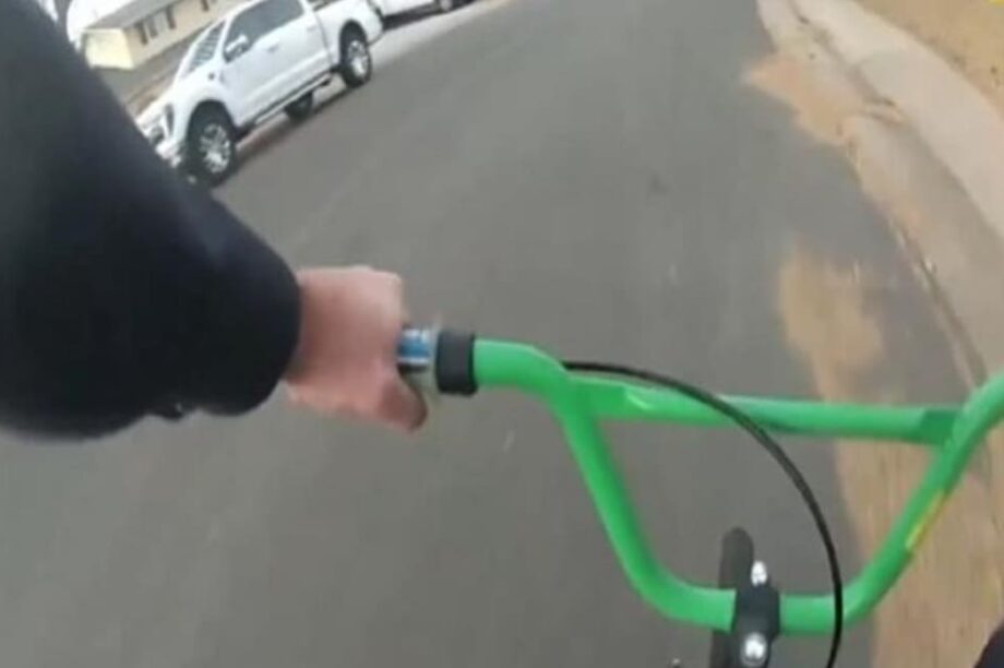 καταδίωξη ποδήλατο