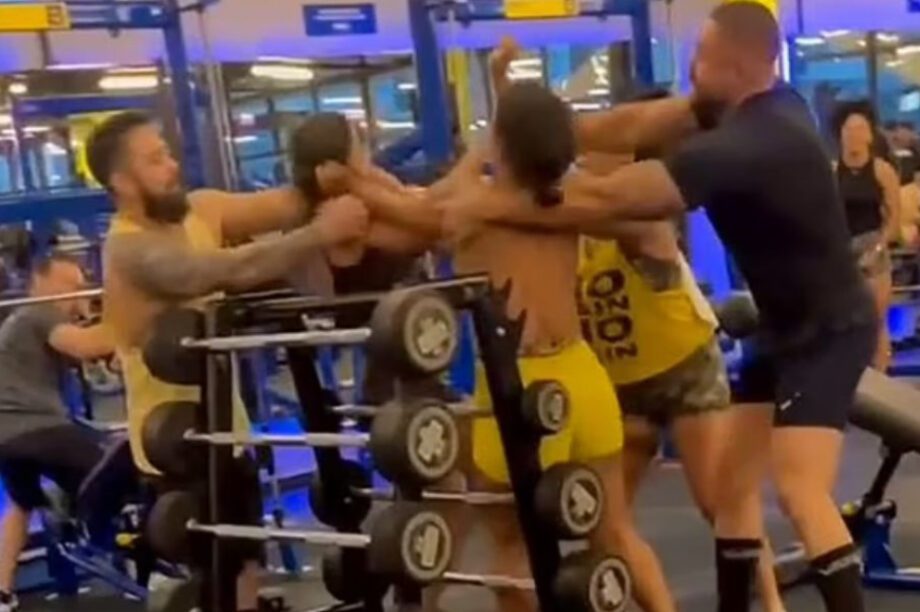 γυμναστήριο καυγάς