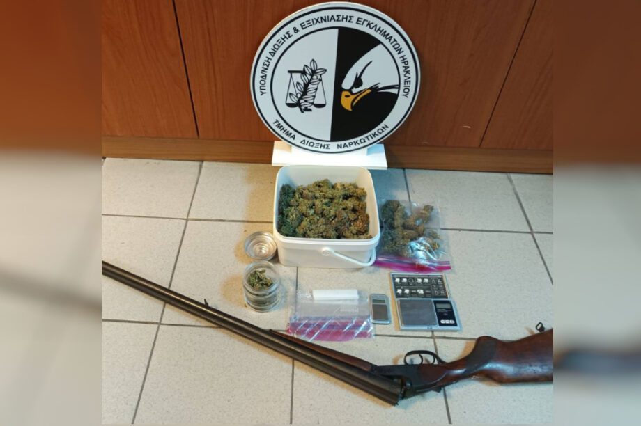 ναρκωτικα χασις ηρακλειο