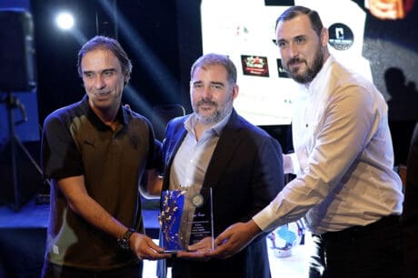 Τιμήθηκε ο Αντώνης Καράτζης για την προσφορά του στον αθλητισμό