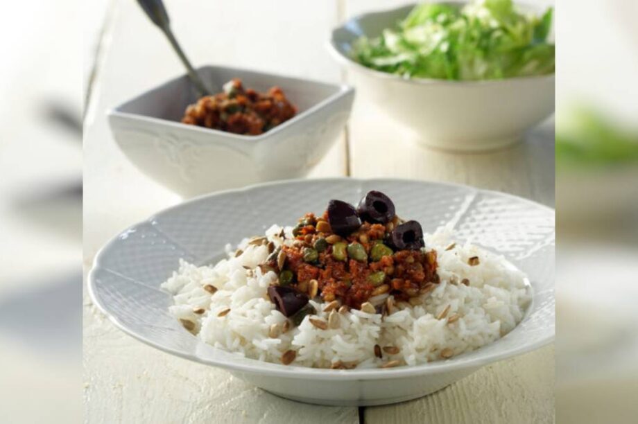 ρύζι με ηλιόσπορο